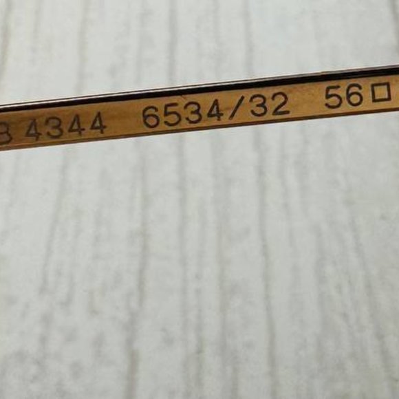 RAY-BAN RB 4344 6534/32 RED GRAY GRADIENT AUTHENTIC FRAME SUNGLASSES 56-19 main image 10